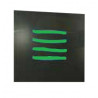 Applique en platre avec diffuseur coloré bronze vert lampe E27 23W max 230V SUITE TRAJECTOIRE 413670
