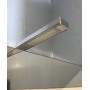 Appliqque salle de bain LED extra plate chrome