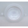 Encastré LED 22W blanc 230mm 3000K étanche IP44 TRAJECTOIRE 003763