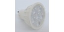 Lampe LED 5W dimmable COB 3000K 320lm GU10 230V 30° IDWATT ID6LENS6BCD