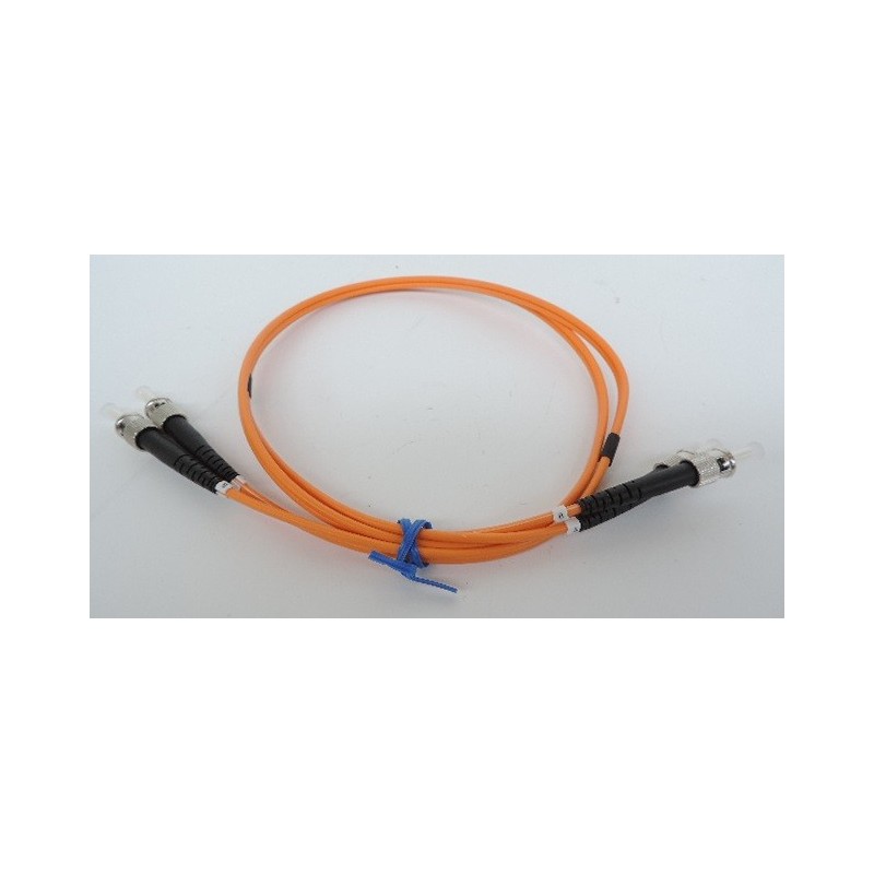 Cordon fibre optique multimode FL-C OM2 50/125 2 ST LSZH 1 mètre Actas