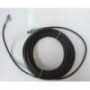Câble pour capteurs/actionneurs 5 pôles connecteur mâle 10m gris-noir PHOENIX