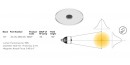 Lentille faisceau circulaire 60° Ø 50mm ampoule MR16 SORAA 00329