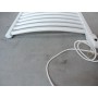 Seche-serviettes electrique 1000W blanc 1750x600mm cintré IR MINORCA