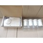 Sèche serviettes électrique 1250W blanc 1760x600mm cintré IR JAVA