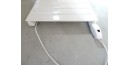 Seche-serviettes electrique 1000W 1655x500mm blanc droit IR APANEO