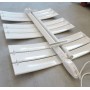 Sèche-serviette electrique 500W 950x650mm blanc cintré IR INYO