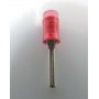 Cosse préisolée renforcée rouge à embout rond 1,8x9mm 0,25 à 1,6mm² 3-1856388-7 TYCO