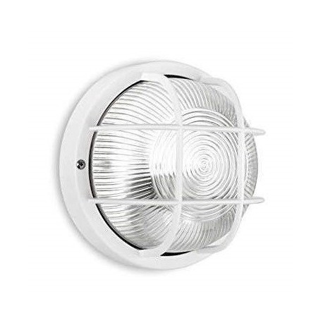 Hublot extérieur LED intégrée oval H.20 cm 1320 Lm blanc