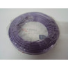 Fil H07VU 1x2,5mm² x100m violet  (rouleau de 100m) TRIVENETA 01225052