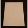 Couvercle rectangle 196x152mm plastique vis boite d'encastrement WBOX