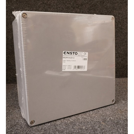 Coffret polyester renforcé 250X255X121mm gris IP66 7Nm CUBO M ENSTO
