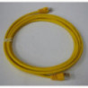 Cordon RJ45 Cat. 6 STP ZH jaune 3m