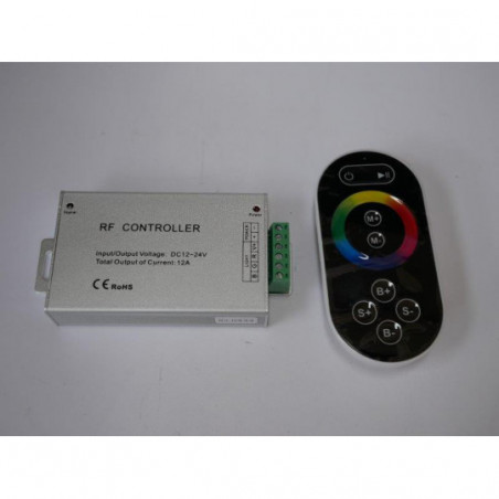Contrôleur RGB RF portée 20m LUMIHOME RGB/CTR12-PALM