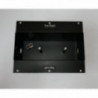 Boîte encastrement noire 173x130x80mm applique SLV DECLIC 146260