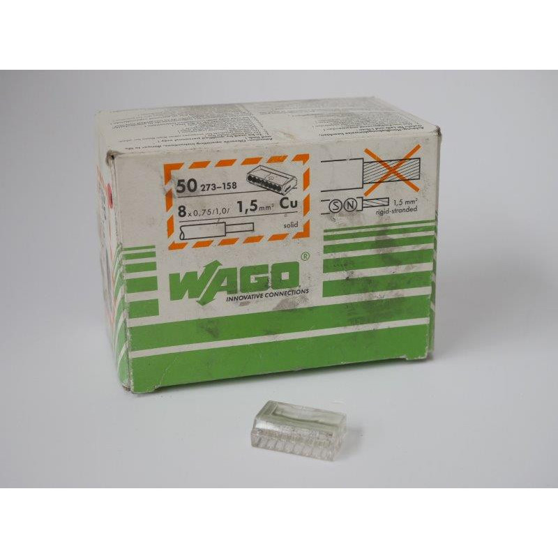 WAGO Assortiment de 80 bornes automatiques, 2,5 mm² pour rigide et