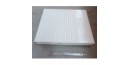 Radiateur eau-chaude 1885W 750x920mm double-panneau H22 blanc VONOVA