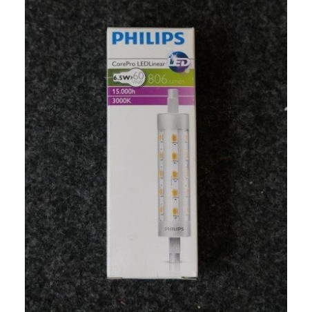 Lampe LED 6.5W crayon 118mm PHILIPS 522530