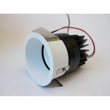 Plafonnier encastré blanc LED 7.1-10W 3000K 350-500mA IP23 Diro ST 202 292 811 932 W