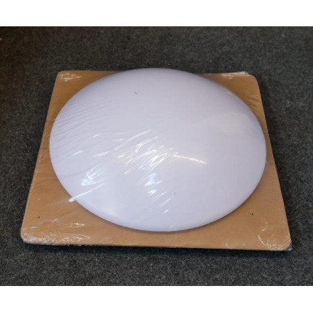 Hublot blanc rond Ø350x115mm LED 18W 3000K IP44 Surface Circular 350 080010