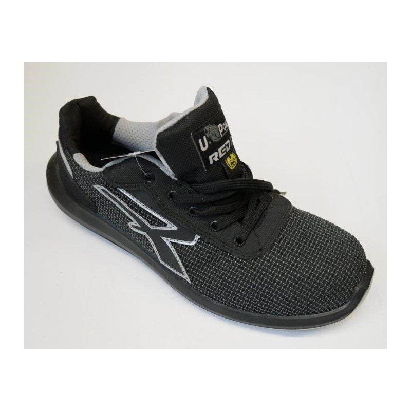Chaussures de sécurité basses noires et grises taille 44 SCUDO U Power RU2012444