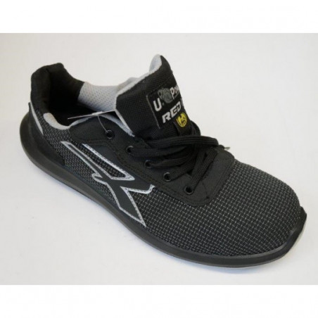 Chaussures de sécurité basses noires et grises taille 44 SCUDO U Power RU2012444