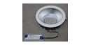 Encastré LED 35W Downlight Ø 200mm blanc 4000K IRIS DLS358NB