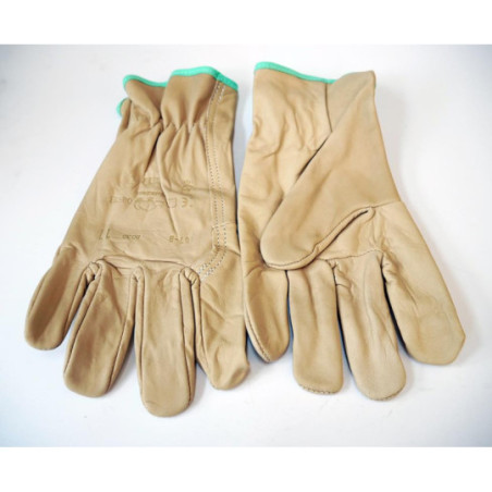 Paire gants protection beige DERANCOURT R1284T11 en destockage