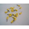 Embout de cable connecteur rond jaune diam 4mm PGC 6-4 (boite de 500) TYCO 4-1856387-4