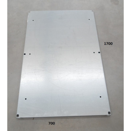 Platine métal pleine 1700x700mm SOBEM 10780