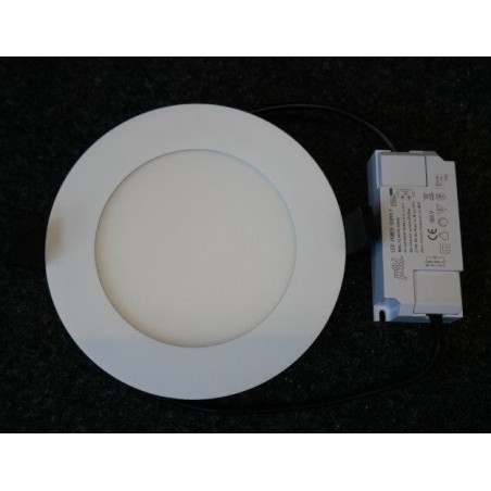 Plafonnier encastré LED 12W blanc BE-LED MB02124401