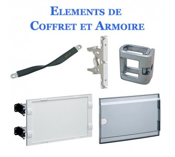 Accessoire pour équipement de coffrets, tableaux et armoires électriques dans le résidentiel, le tertiaire et l'industrie.