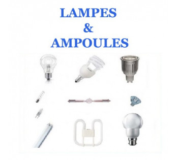 Ampoules, Lampes